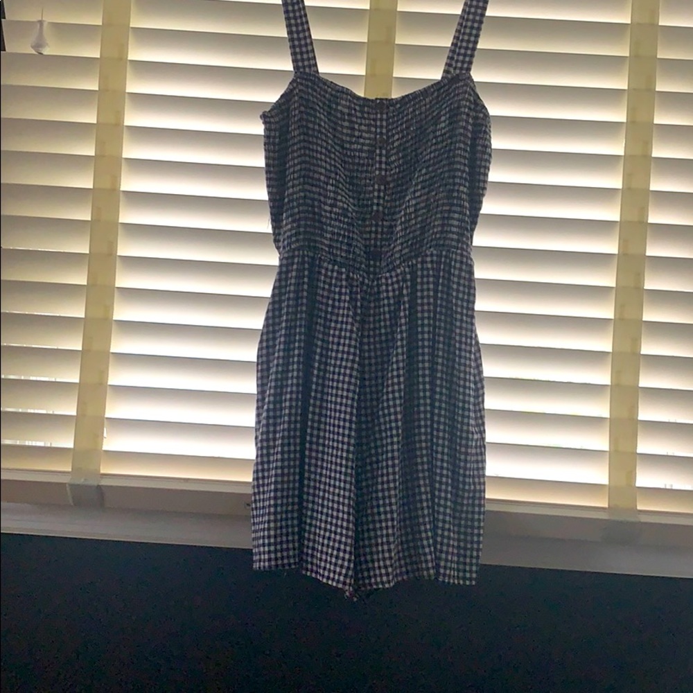 Navy romper